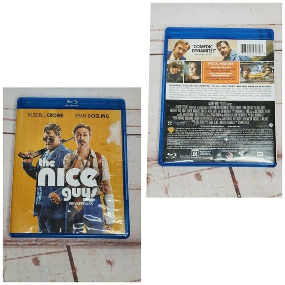 The Nice Guys (Blu-ray Disc, 2016) Director Shane Black Action & Adventure DVD - Picture 1 of 6
